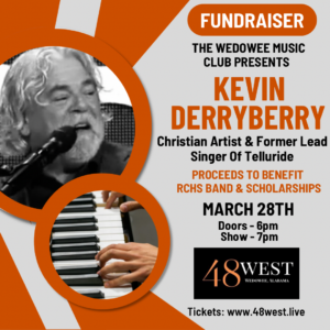 Wedowee Music Club Fundraiser - Kevin Derryberry March 28, 2026